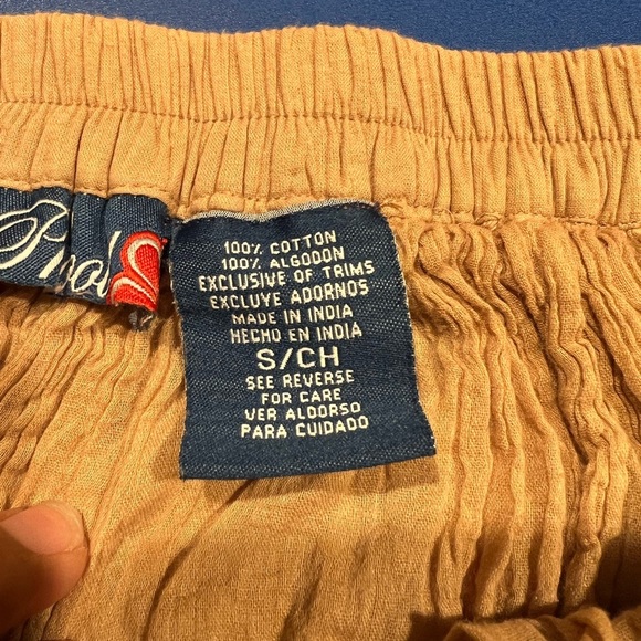 Phool Vintage Y2K Whimsical Renaissance Fairy Tiered Ruffle Aplique Midi Skirt - Picture 6 of 6